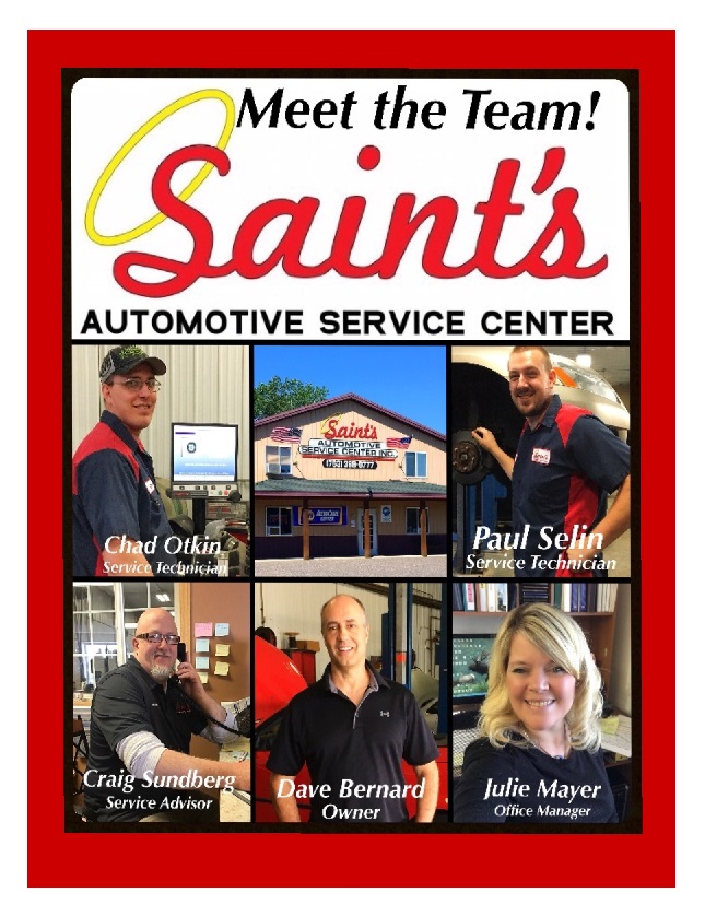 Saints Automotive Service Center | 31336 125th St, Princeton, MN 55371, USA | Phone: (763) 389-9777