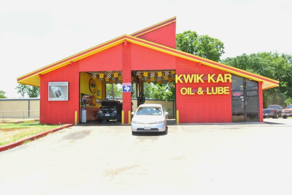 Kwik Kar Oil & Lube | 1000 TX-80, San Marcos, TX 78666, USA | Phone: (512) 754-6767