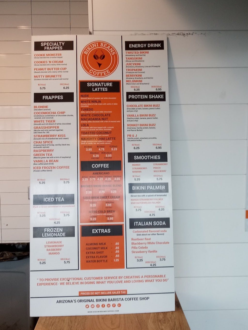 Bikini Beans Coffee | 12315 N 75th Ave, Peoria, AZ 85381, USA | Phone: (480) 248-9325