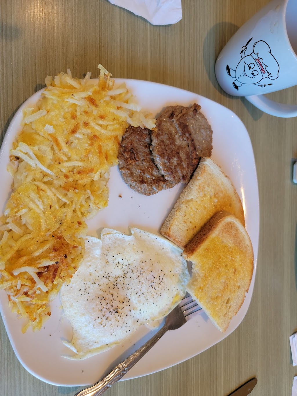 Jimmys Egg - Chickasha | 244 E Grand Ave, Chickasha, OK 73018, USA | Phone: (405) 825-3543