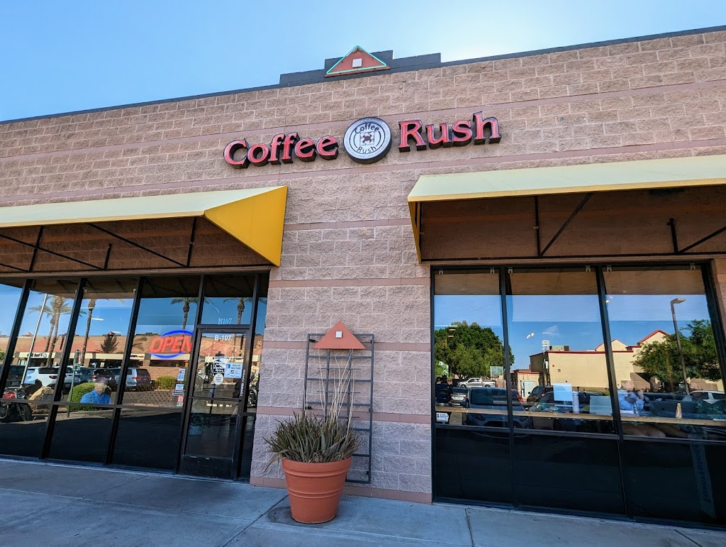 Coffee Rush | 1555 N Gilbert Rd #107, Gilbert, AZ 85234, USA | Phone: (480) 507-0930