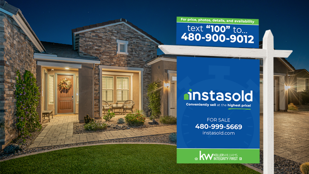 Instasold at Keller Williams Integrity First Realty | 830 S Higley Rd, Gilbert, AZ 85296, USA | Phone: (480) 999-5669