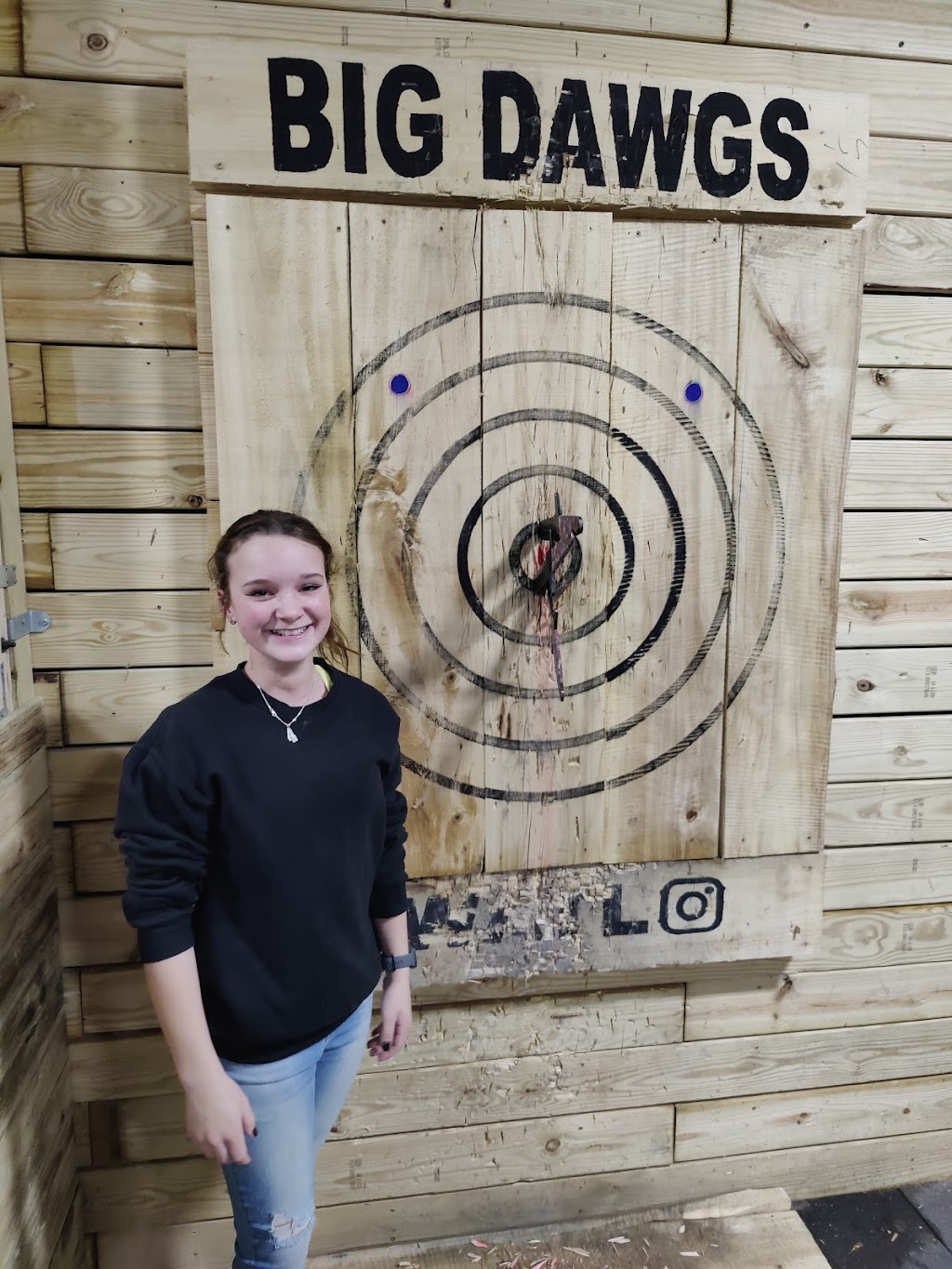 Big Dawgs Axe Junkies, Axe Throwing | next to Dollar General, 331 N Lake St, Madison, OH 44057, USA | Phone: (440) 855-7920