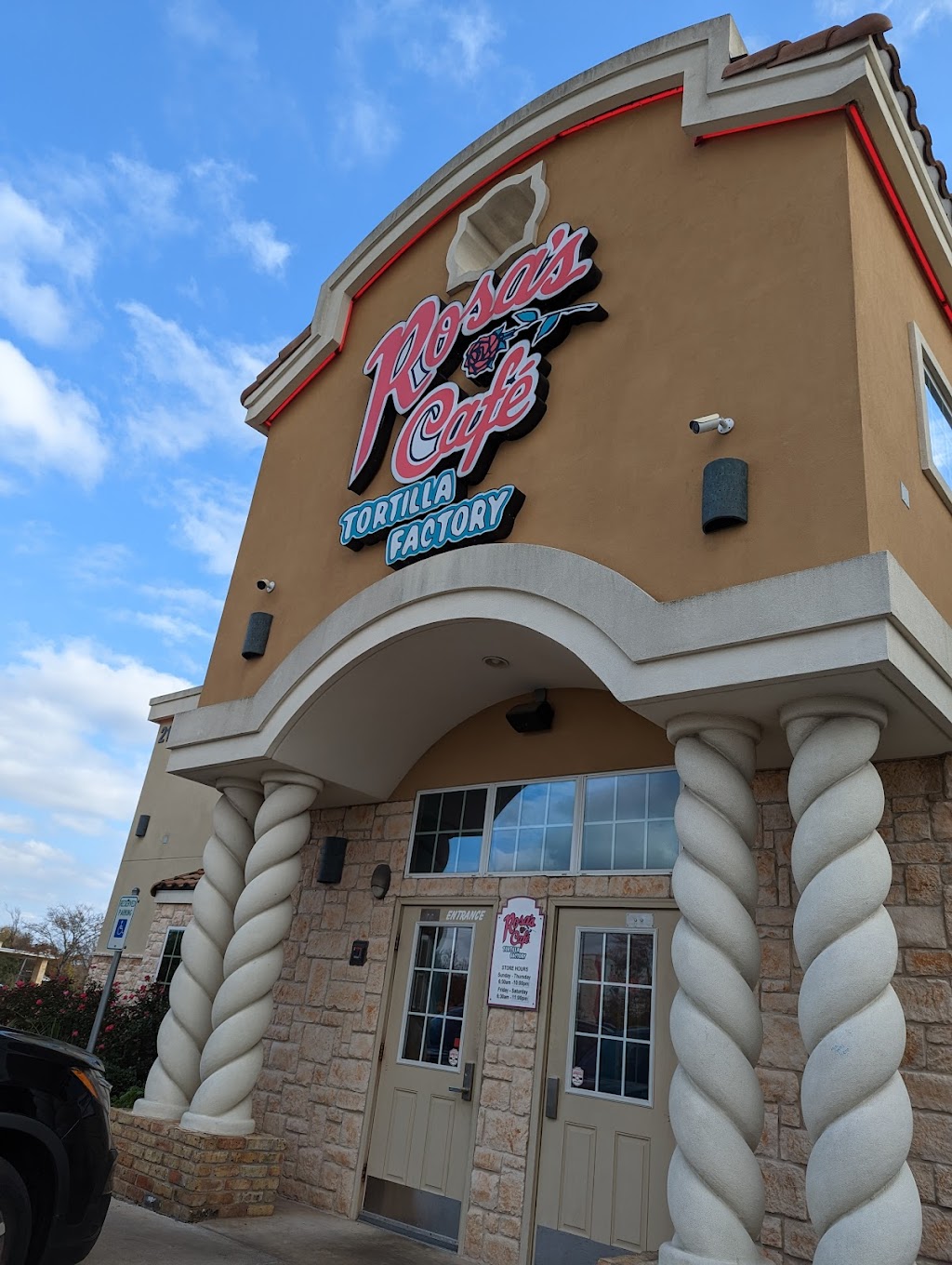 Rosas Café & Tortilla Factory | 2111 E Palm Valley Blvd, Round Rock, TX 78664, USA | Phone: (512) 537-4999