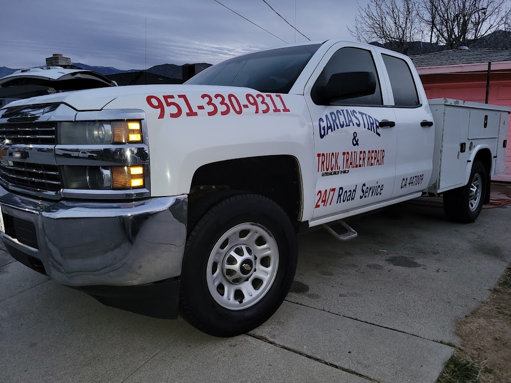 Garcia’s Tire & Truck Trailer Repair | 390 S San Gorgonio Ave STE D, Banning, CA 92220, USA | Phone: (951) 330-9311