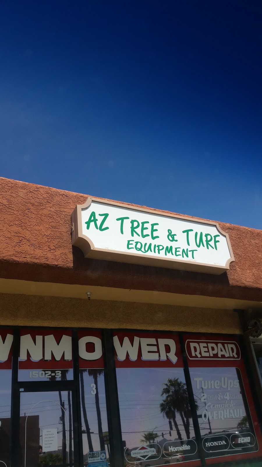 AZ Tree & Turf Equipment Repair | 1502 W Bell Rd UNIT 3, Phoenix, AZ 85023, USA | Phone: (602) 993-9787