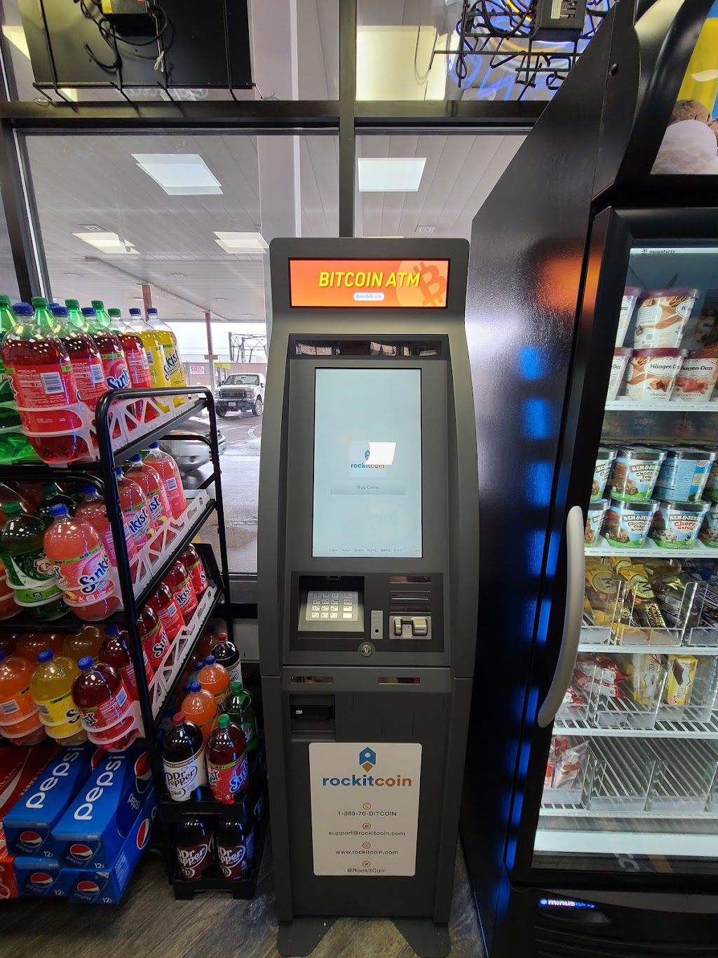 RockItCoin Bitcoin ATM | 4957 S Central Ave, Chicago, IL 60638, USA | Phone: (888) 702-4826