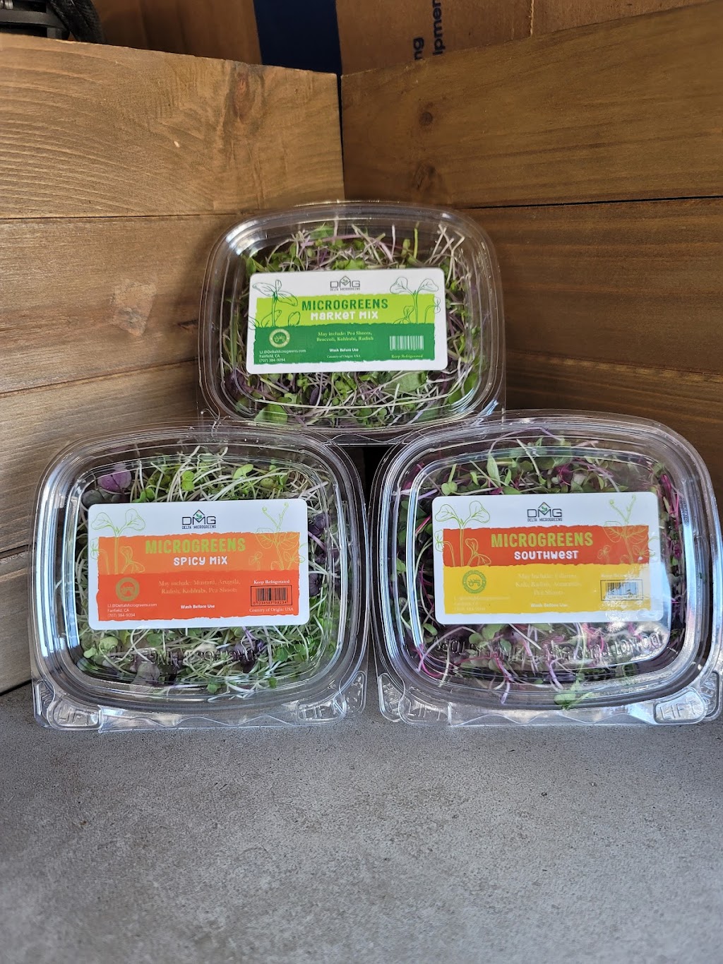 Delta Microgreens | 260 Link Rd B, Fairfield, CA 94534, USA | Phone: (707) 384-9094