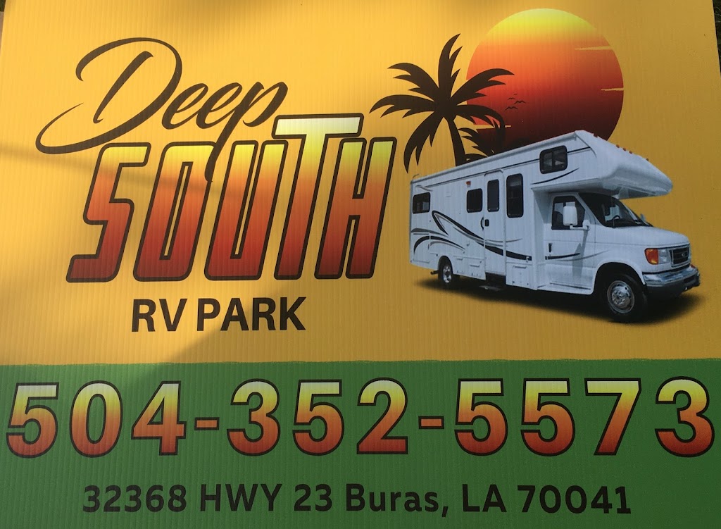 Deep South RV Park | 32368 LA-23, Buras, LA 70041, USA | Phone: (504) 352-7875