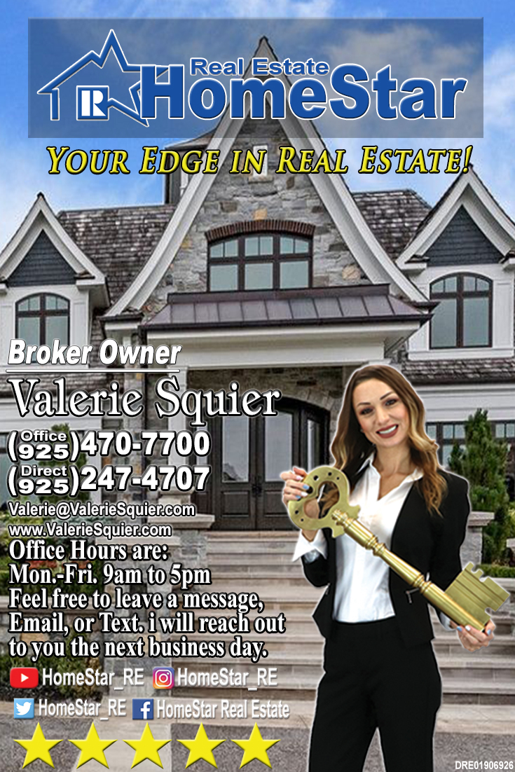 HomeStar Real Estate- Valerie Squier | 4464 Lone Tree Wy #1048, Antioch, CA 94531, USA | Phone: (925) 470-7700