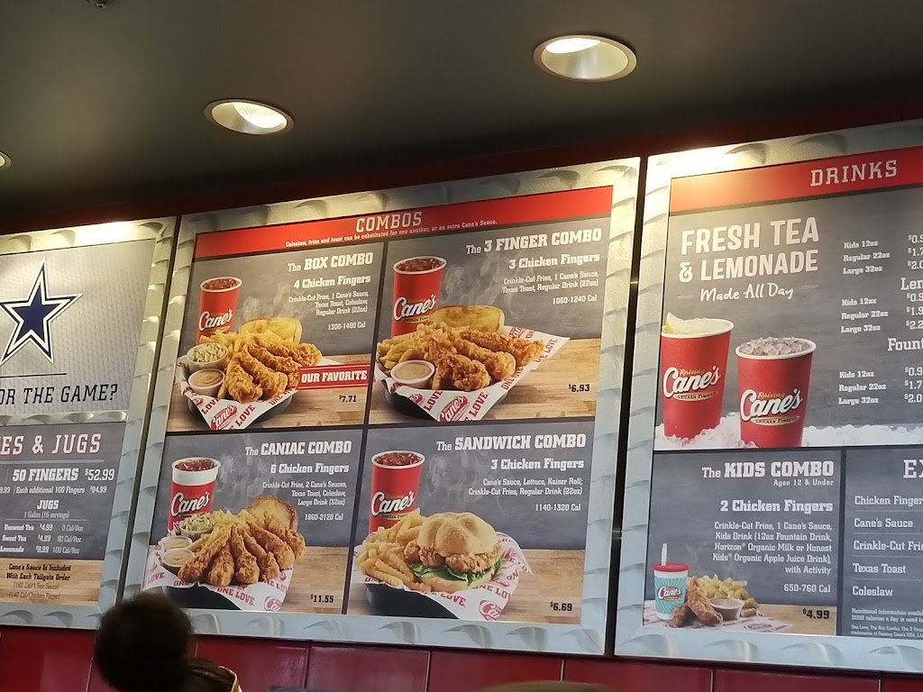 Raising Canes Chicken Fingers | 1322 N Collins St, Arlington, TX 76011, USA | Phone: (817) 459-2560