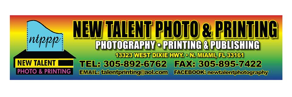 New Talent Photo & Printing | 13323 W Dixie Hwy, North Miami, FL 33161, USA | Phone: (305) 892-6762