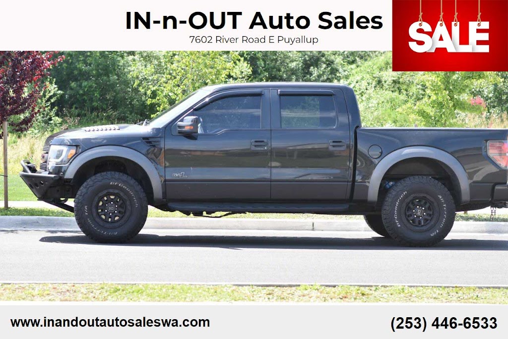 In-And-Out Auto Sales | 7602 River Rd E, Puyallup, WA 98371, USA | Phone: (253) 446-6533