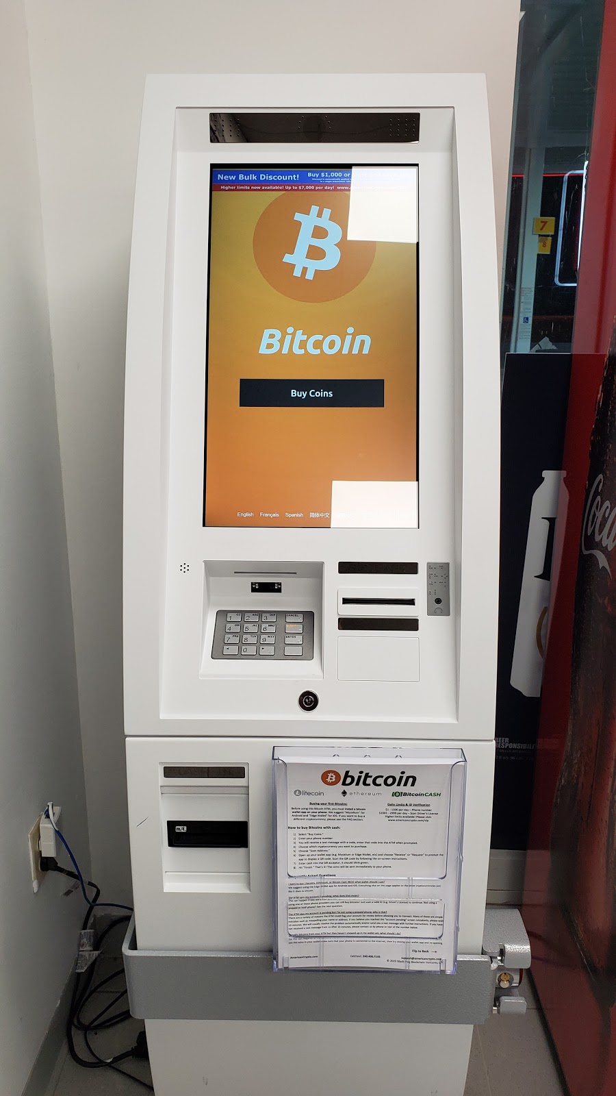 American Crypto Bitcoin ATM | 9861 Johnnycake Ridge Rd, Mentor, OH 44060, USA | Phone: (855) 754-0855