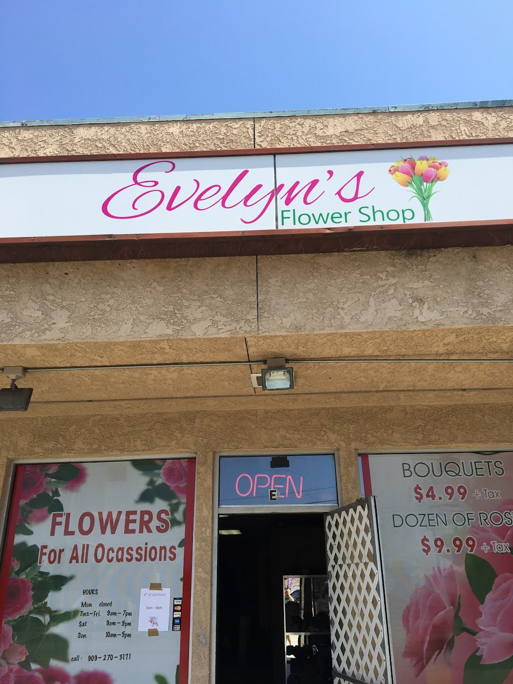 Evelyns Flower Shop | 4122 Philadelphia St Suite E, Chino, CA 91710, USA | Phone: (909) 270-3171