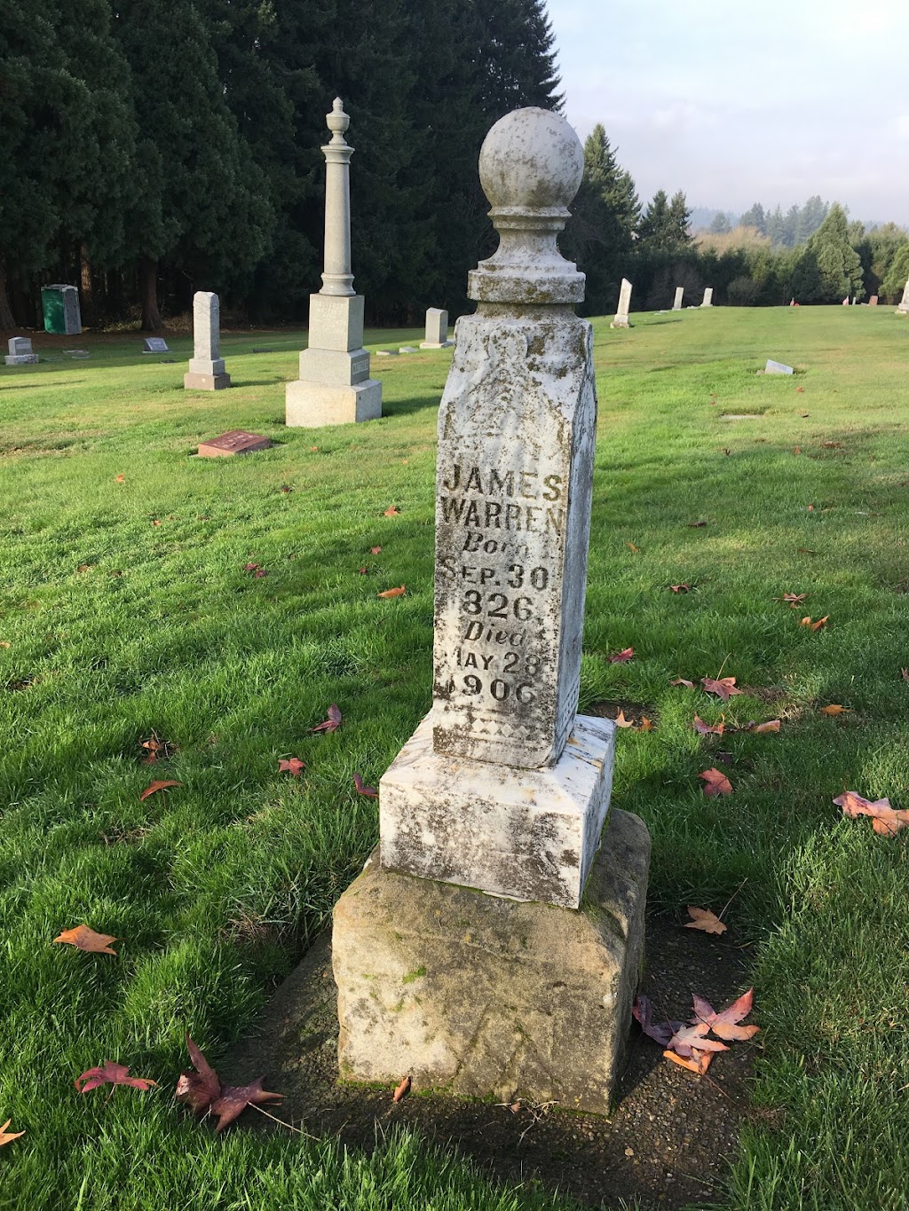 Mount Olive Cemetery Association Of Laurel Oregon | 15445 SW Campbell Rd, Hillsboro, OR 97123, USA | Phone: (503) 628-2402