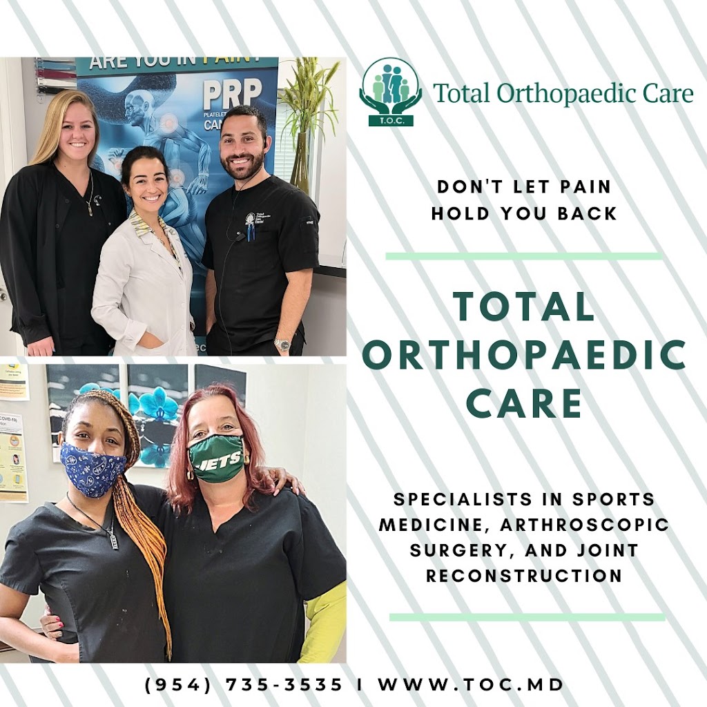 Total Orthopaedic Care Physical Therapy | 10794 Pines Blvd Suite 104, Pembroke Pines, FL 33026, USA | Phone: (954) 735-3535