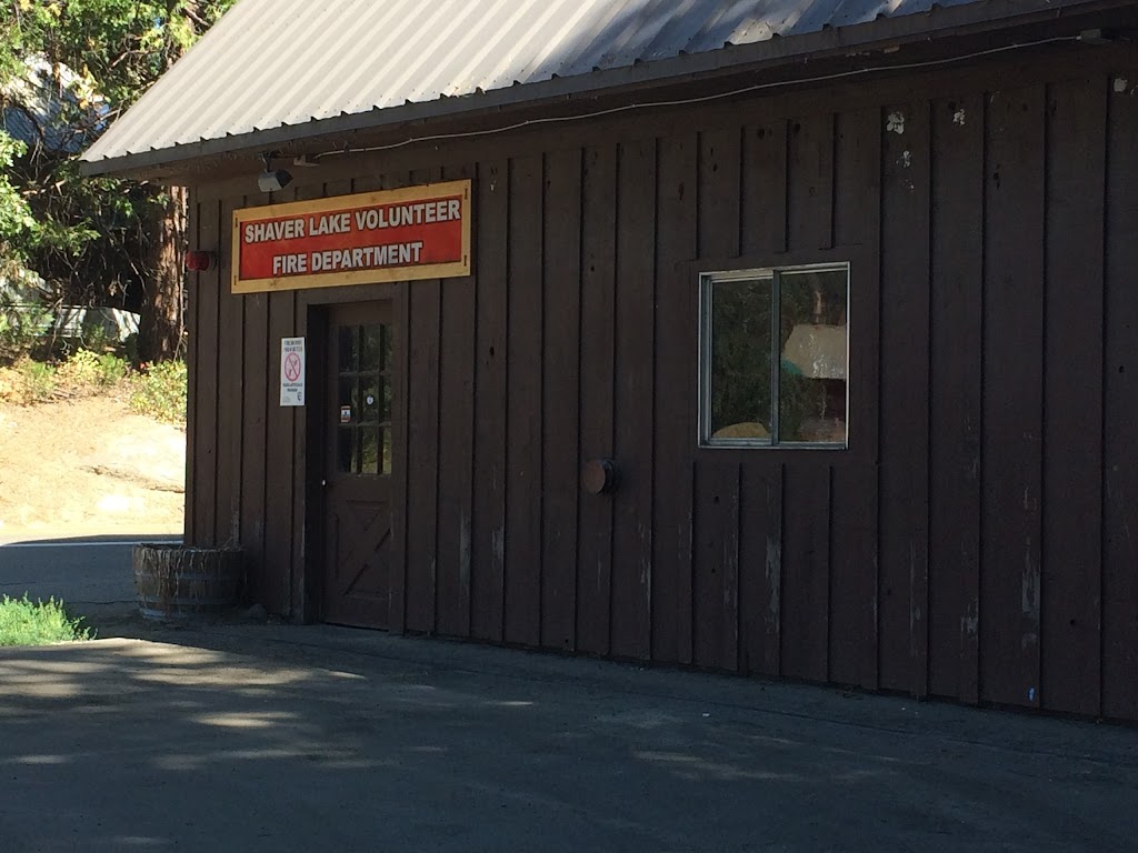 Shaver Lake Volunteer Fire Dept. | 41795 Tollhouse Rd, Shaver Lake, CA 93664, USA | Phone: (559) 841-8136