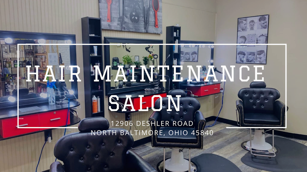 Hair Maintenance Salon | 12906 Deshler Rd, North Baltimore, OH 45872, USA | Phone: (419) 581-9821