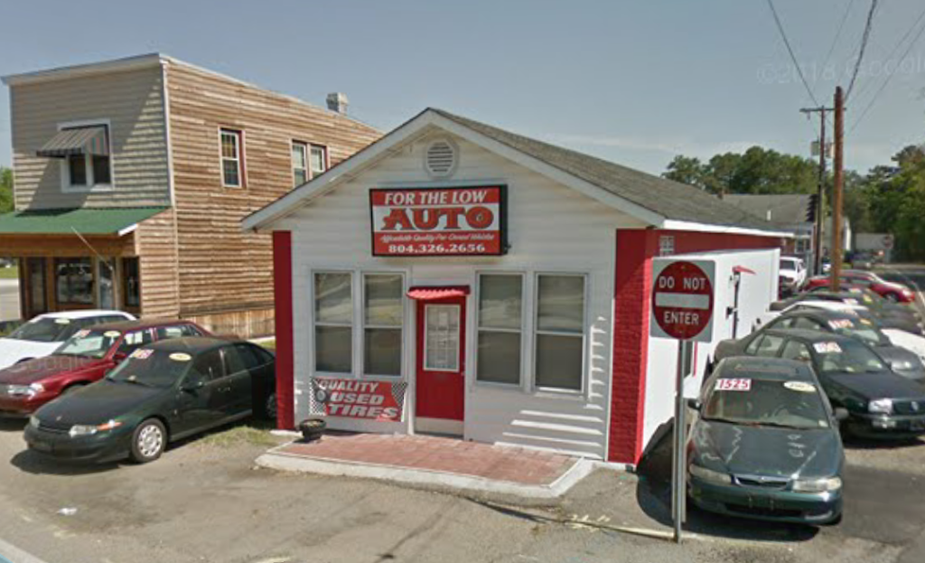 For The Low Auto | 382 E Williamsburg Rd, Sandston, VA 23150, USA | Phone: (804) 326-2656