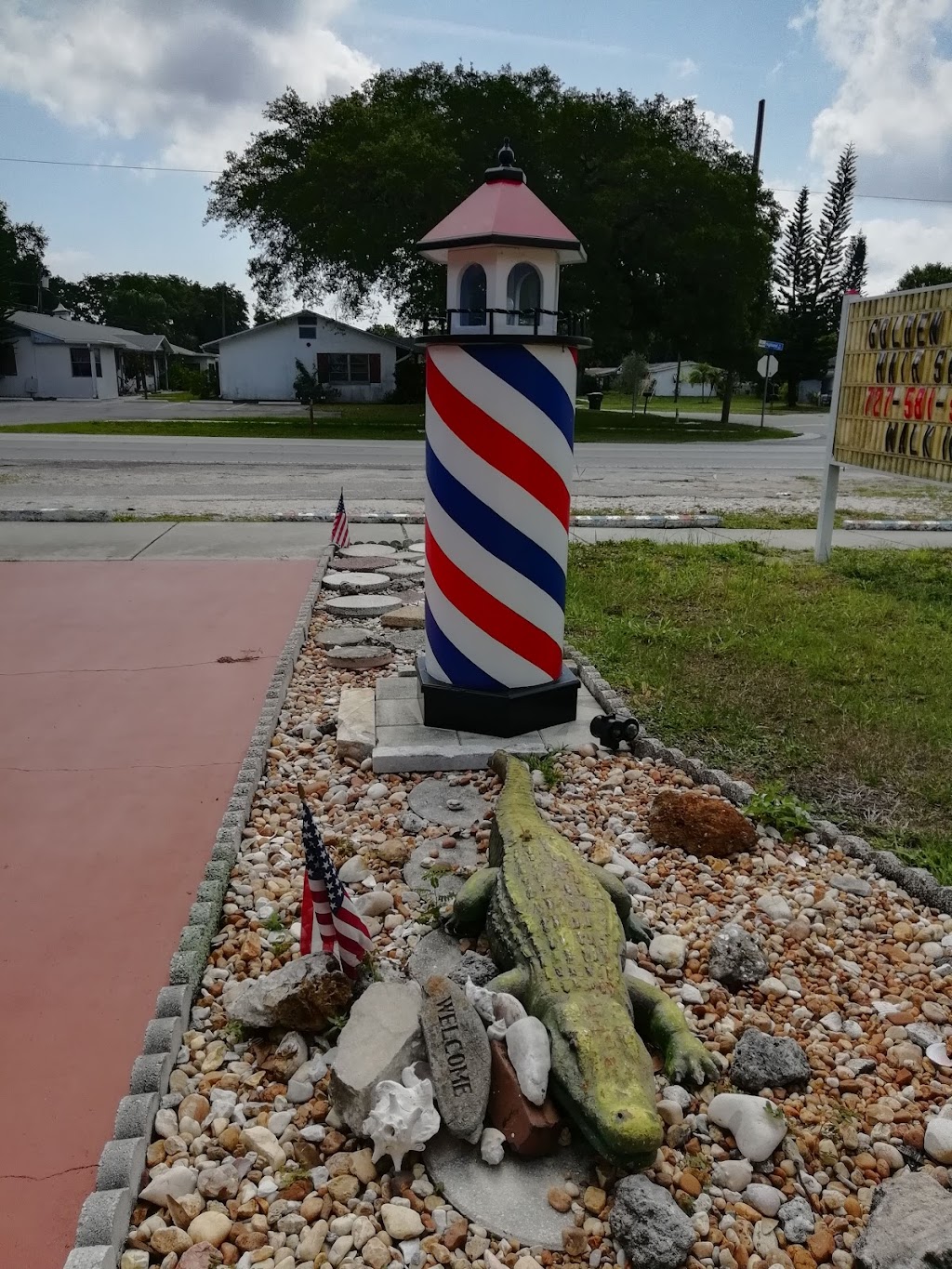 Golden Razor Barber & Beauty Salon | 801 Highland Ave, Largo, FL 33770, USA | Phone: (727) 581-9381