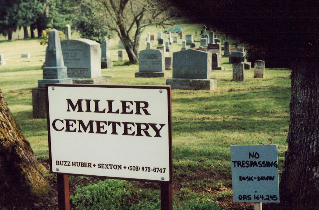 Miller Cemetery | 7823 OR-213, Silverton, OR 97381, USA | Phone: (503) 873-6747