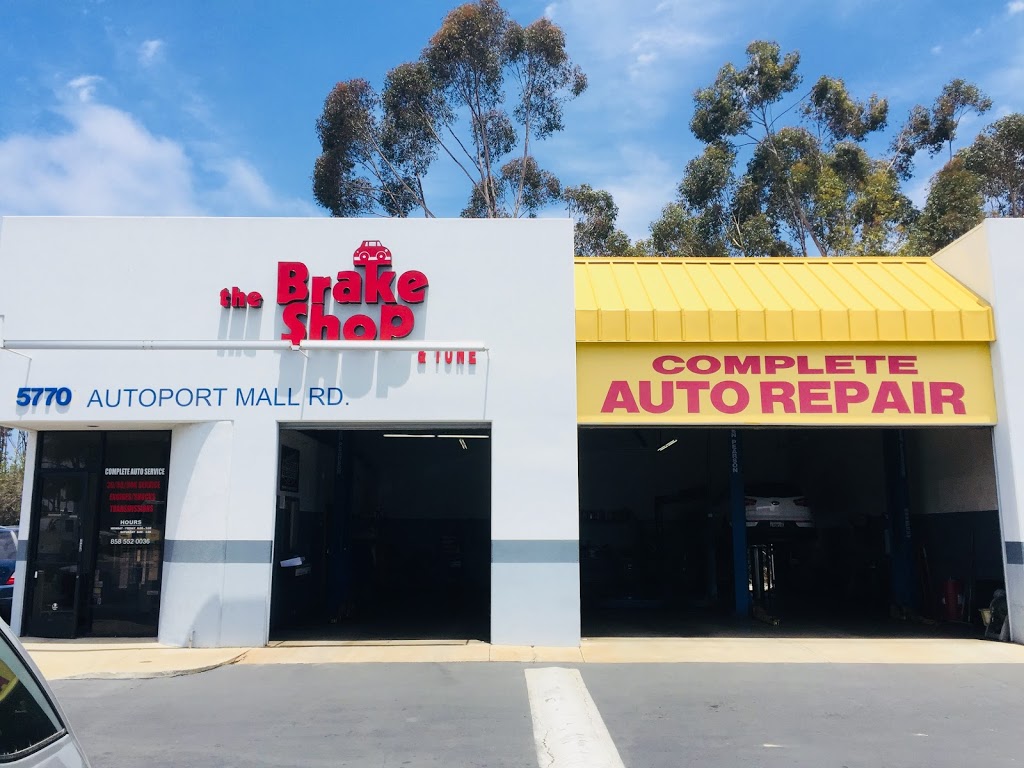 Brake Shop | 5770 Autoport Mall, San Diego, CA 92121, USA | Phone: (858) 552-0036