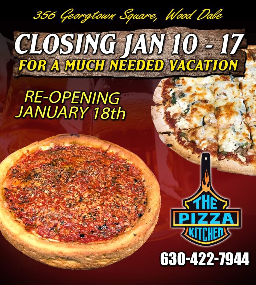 The Pizza Kitchen LLC | 356 Georgetown Square, Wood Dale, IL 60191 | Phone: (630) 422-7944