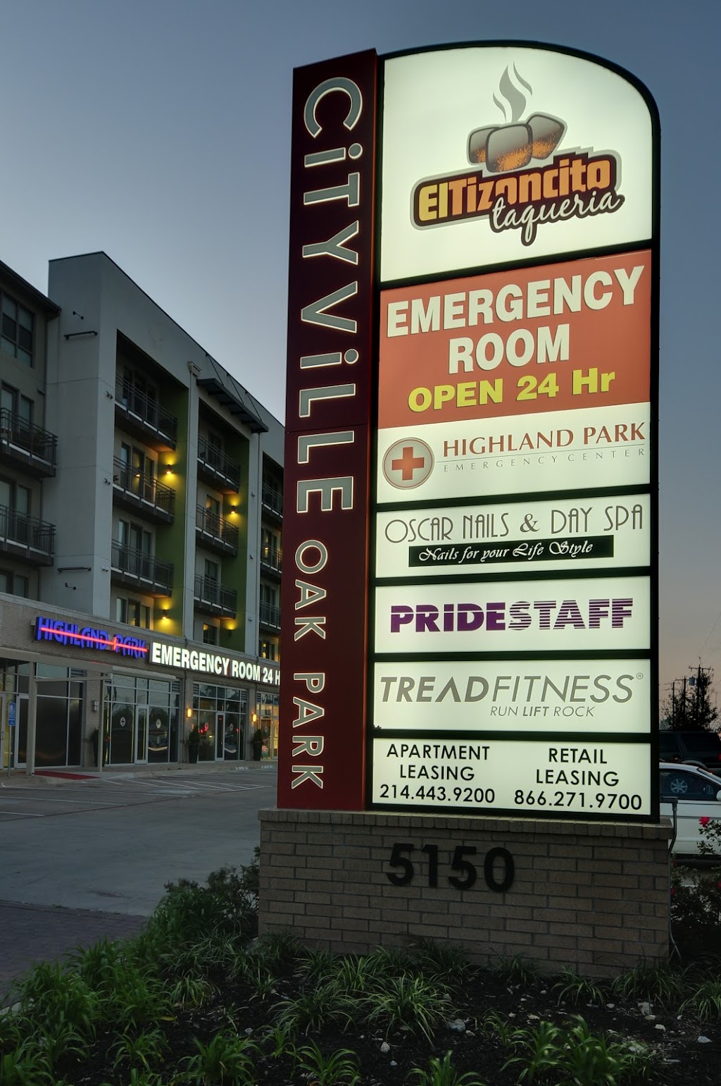 Highland Park Emergency Room | 5150 Lemmon Ave #108, Dallas, TX 75209, USA | Phone: (214) 443-8131