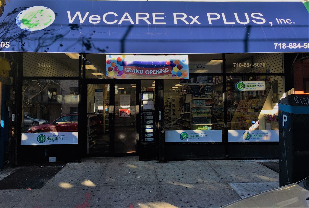 WeCARE RX PLUS | 2405 Westchester Ave, Bronx, NY 10461, USA | Phone: (718) 684-5070