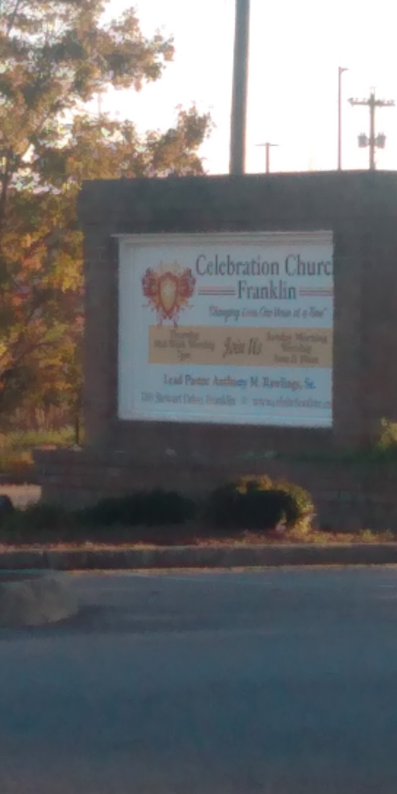 Celebration Church Franklin | 188 Stewart Dr, Franklin, VA 23851, USA | Phone: (757) 304-5195