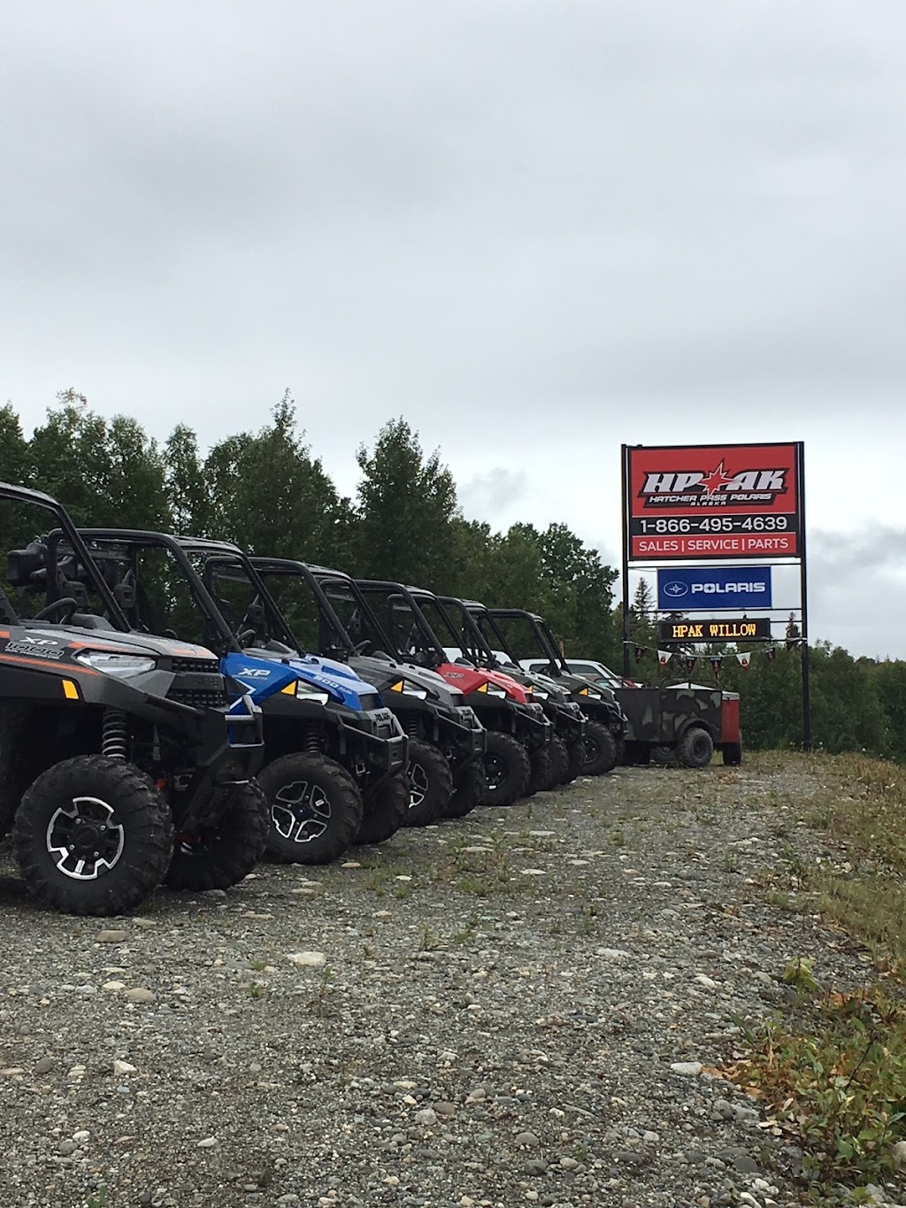 Hatcher Pass Polaris | 28192 Parks Hwy, Willow, AK 99688, USA | Phone: (907) 495-4639