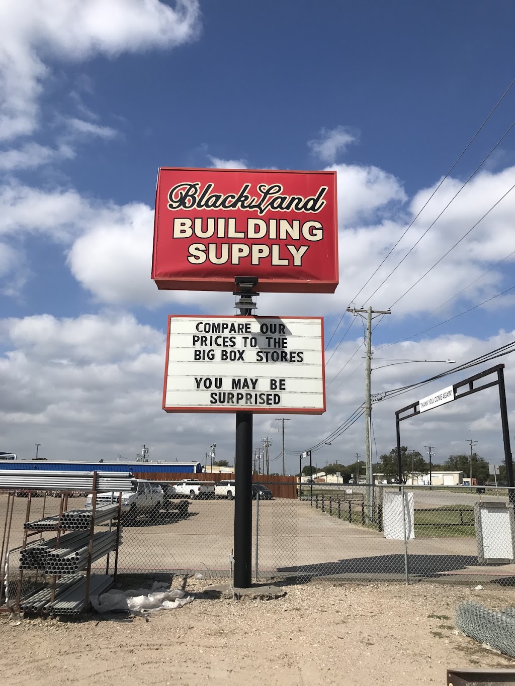 Blackland Building Supply | 1701 S Kaufman St, Ennis, TX 75119, USA | Phone: (972) 878-0995