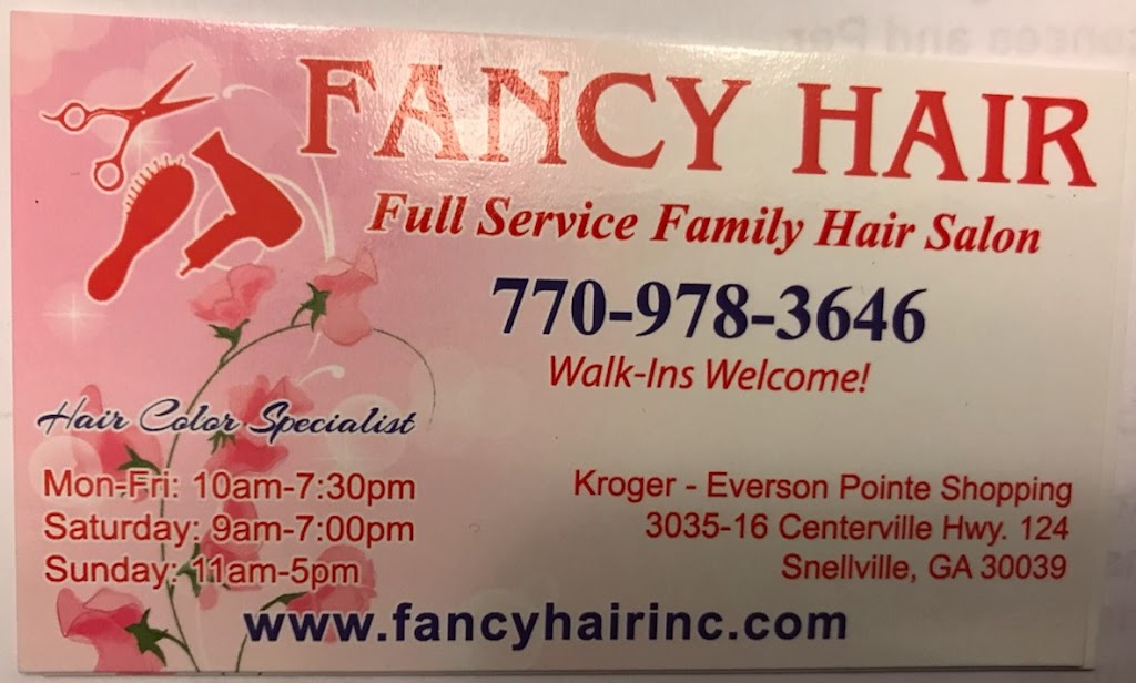 Fancy Hair Inc | 3035 Centerville Hwy # 16, Snellville, GA 30039, USA | Phone: (770) 978-3646