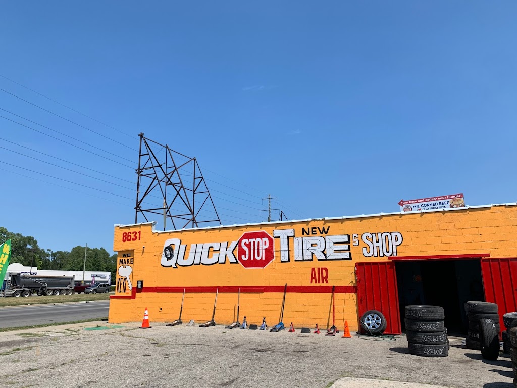 Quick Stop Tire Shop | 8631 West, Eight Mile Rd, Detroit, MI 48220, USA | Phone: (313) 675-7815