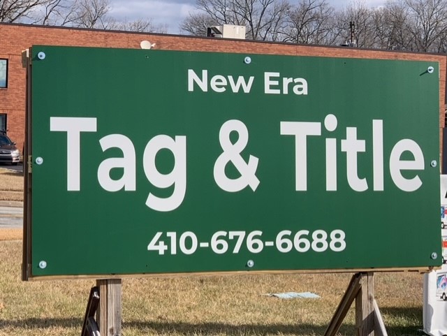 New Era Tag and Title, & Notary Public | 2809 Pulaski Hwy, Edgewood, MD 21040, USA | Phone: (410) 676-6688