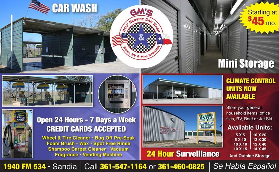 G.Ms Car Wash | 1940 FM 534, Sandia, TX 78383, USA | Phone: (361) 547-1164