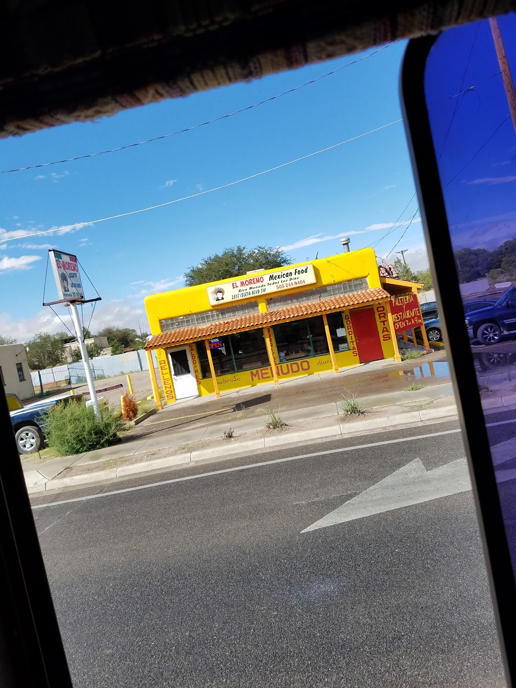 El Moreno Restaurante y Paleteria | 2511 Isleta Blvd SW, Albuquerque, NM 87105, USA | Phone: (505) 244-8404