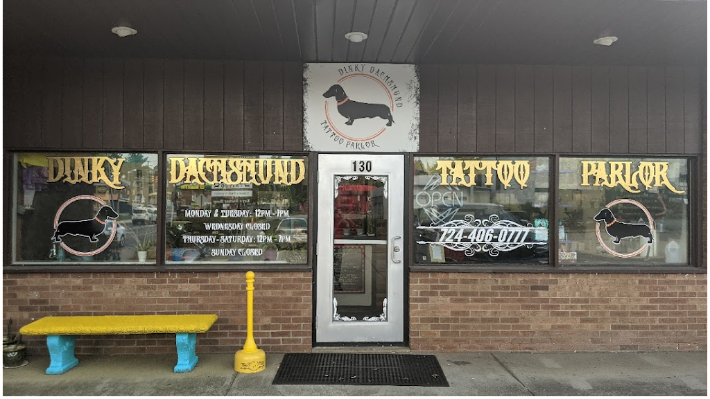 Dinky Dachshund Tattoo Parlor | 130 New Castle St, Slippery Rock, PA 16057, USA | Phone: (724) 406-0777