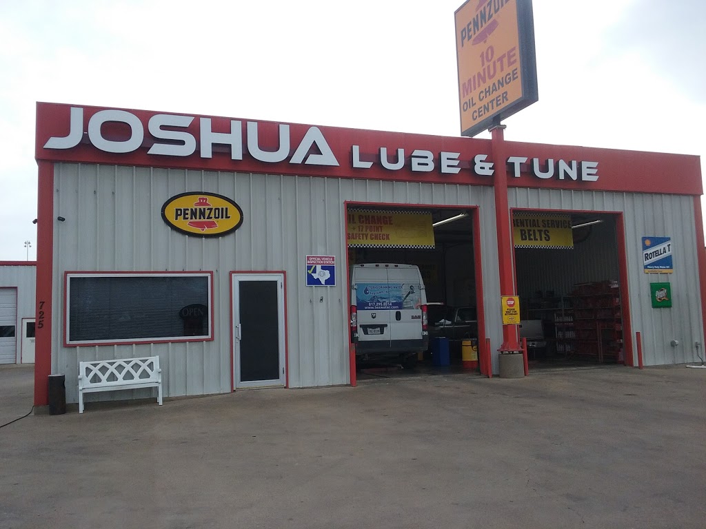 Joshua Lube and Tune | 725 S Broadway St, Joshua, TX 76058, USA | Phone: (817) 558-4227