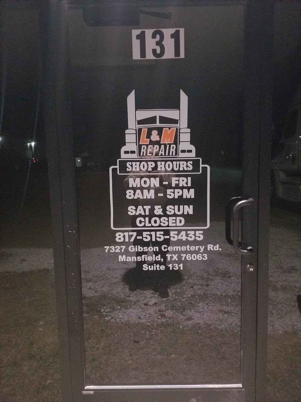 L&M Truck Trailer Auto Repair | 7315 Gibson Cemetery Rd Suite 131, Mansfield, TX 76063, USA | Phone: (817) 516-5435