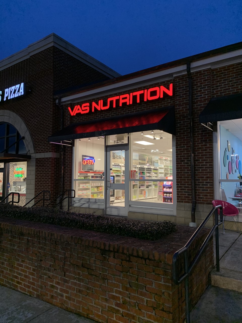 Vas Nutrition | 8133 Kensington Dr, Waxhaw, NC 28173, USA | Phone: (704) 256-3614