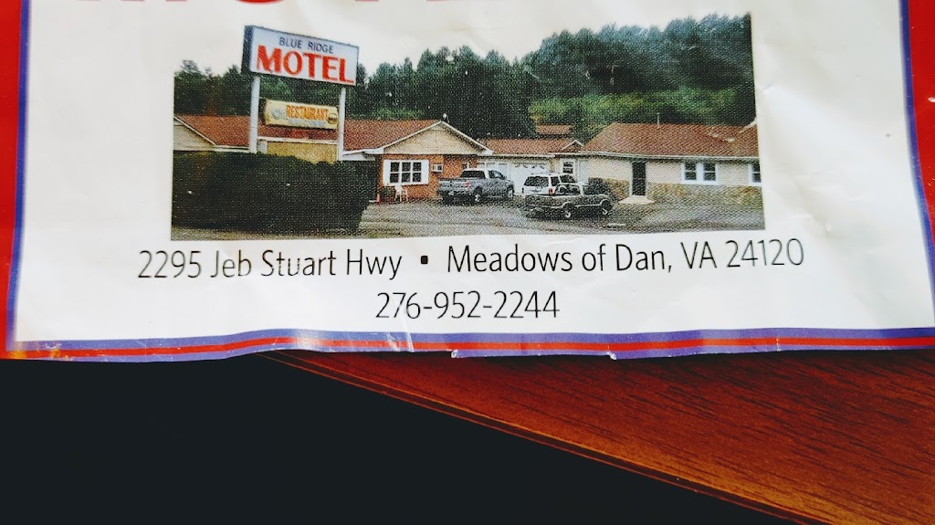 Blue Ridge Motel | 2295 Jeb Stuart Hwy, Meadows of Dan, VA 24120, USA | Phone: (276) 952-2244