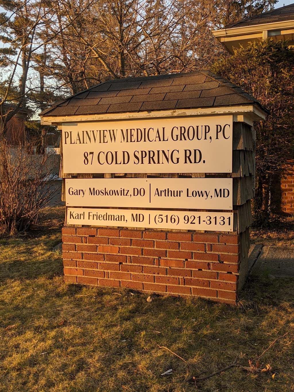 Plainview Medical Group PC | 87 Cold Spring Rd # 1, Syosset, NY 11791, USA | Phone: (516) 822-2541