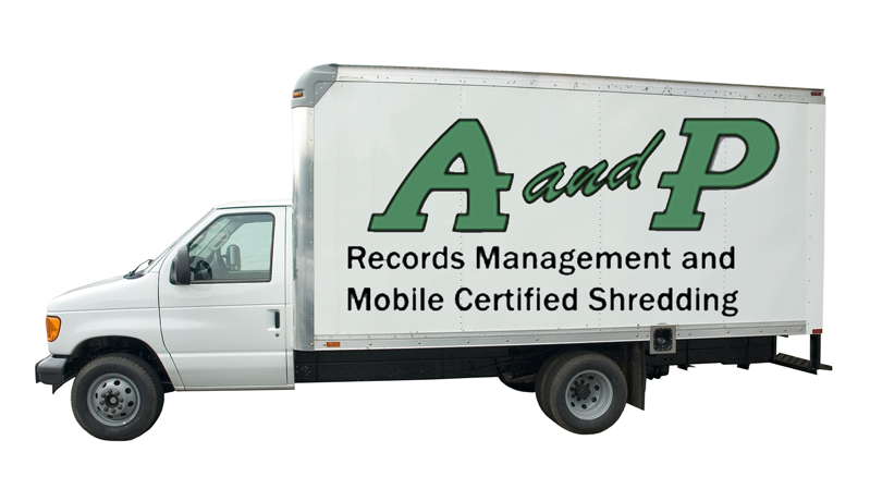 A and P Records Management and Mobile Certified Shredding | 111 Hamilton Dr, Novato, CA 94949, USA | Phone: (415) 883-2391