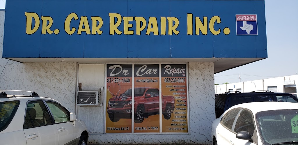 Dr Car Repair Inc | 115 S Bowen Rd C1, Arlington, TX 76012 | Phone: (817) 801-1640