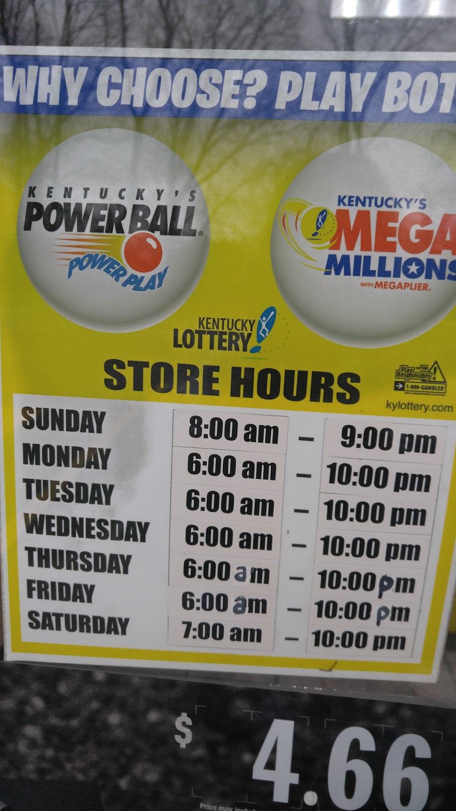 Lotto Xpress | 10410 Russellville Rd, Guthrie, KY 42234, USA | Phone: (270) 483-9963