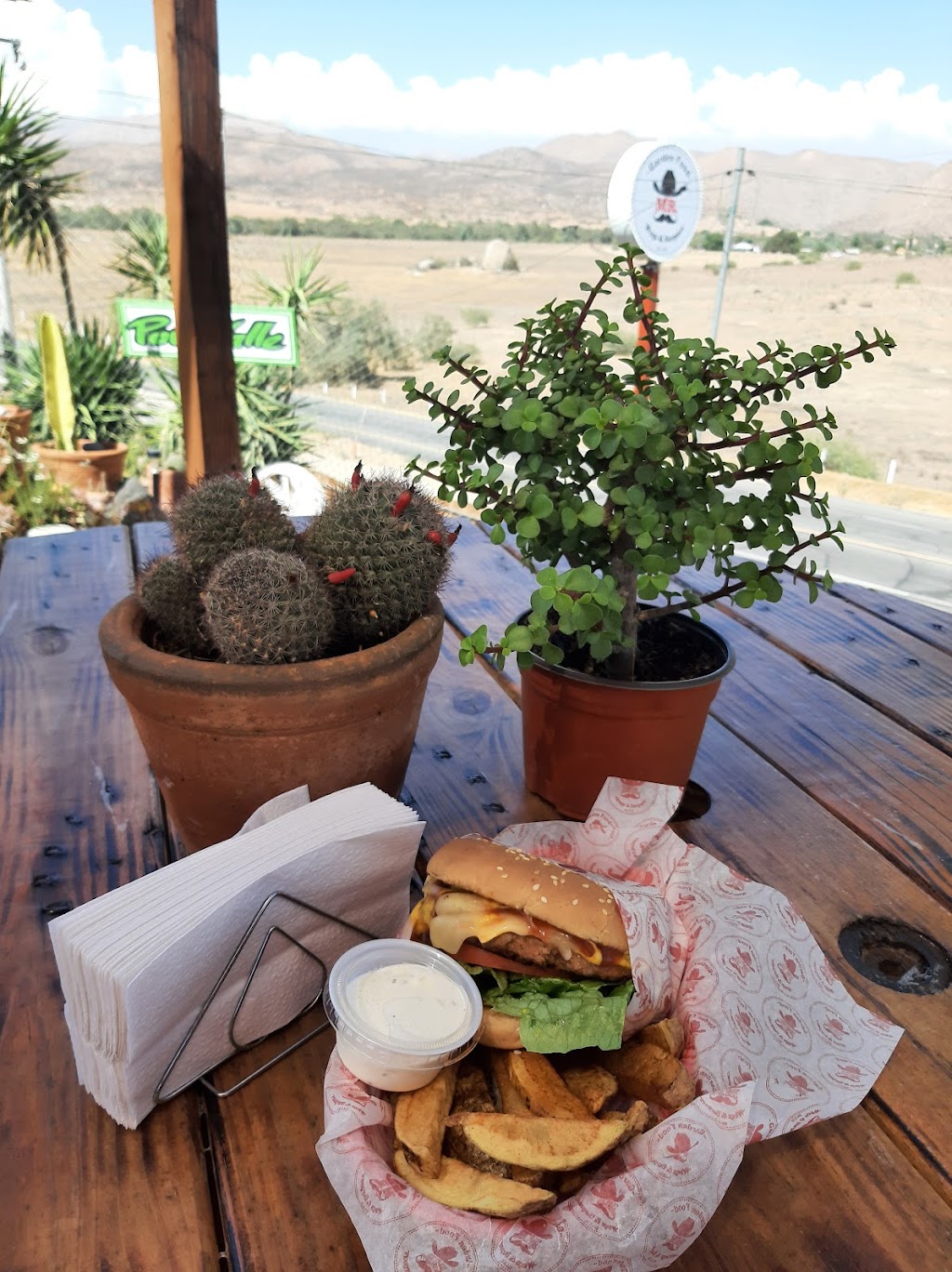 Garden Food M.R Wings & Burgers. | Km 28, México 3, 21500 Valle de las Palmas, B.C., Mexico | Phone: 665 141 9419