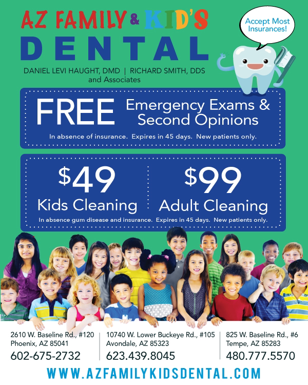 AZ Family & Kids Dental | 10740 W Lower Buckeye Rd Suite 105, Avondale, AZ 85323, USA | Phone: (623) 439-8045