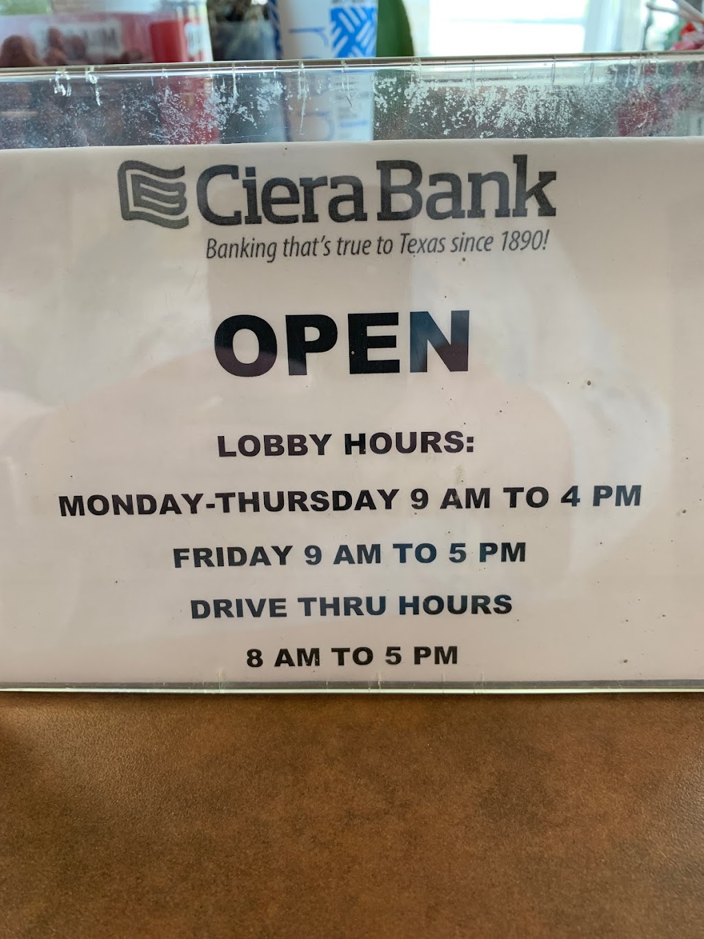 Ciera Bank | 3970 FM2181 #100, Hickory Creek, TX 75065, USA | Phone: (940) 321-0135